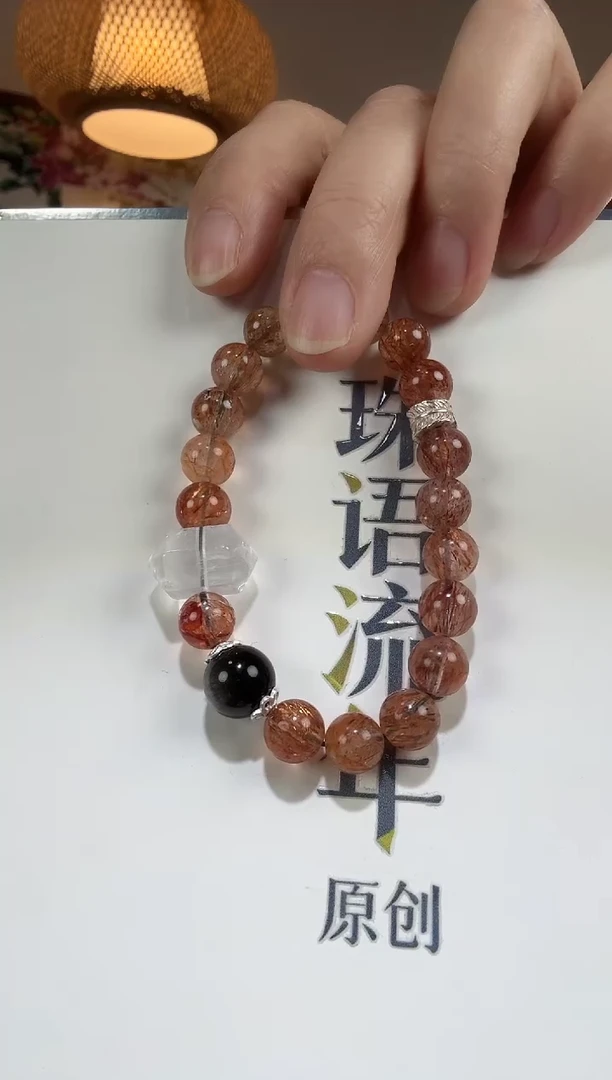 未镶嵌手串水晶金超手串