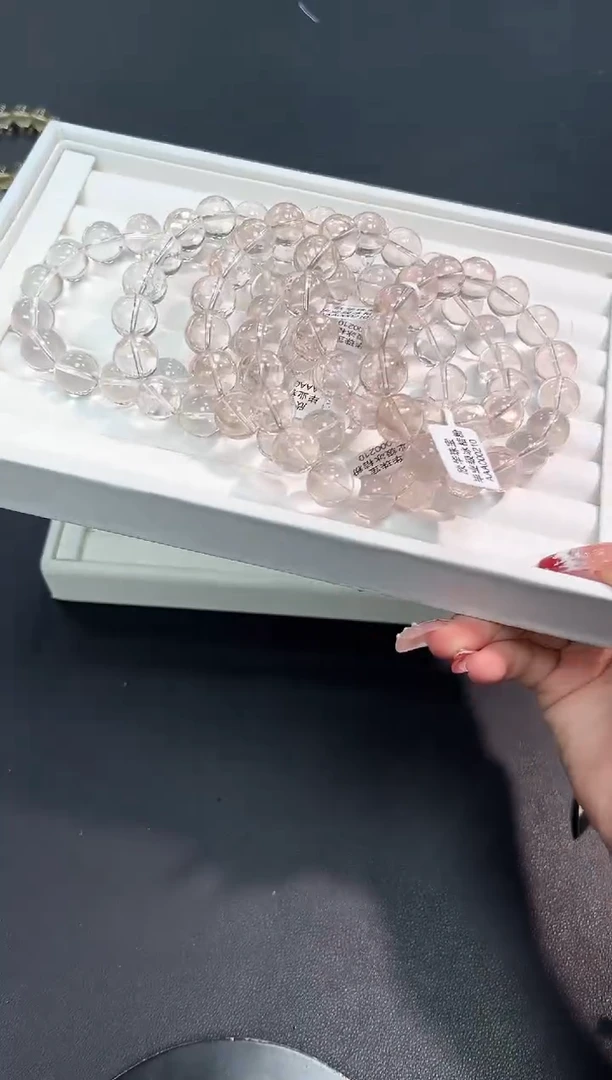 【闪购商品】水晶手串未镶嵌62j多样性发其一/1条13mm默认微瑕