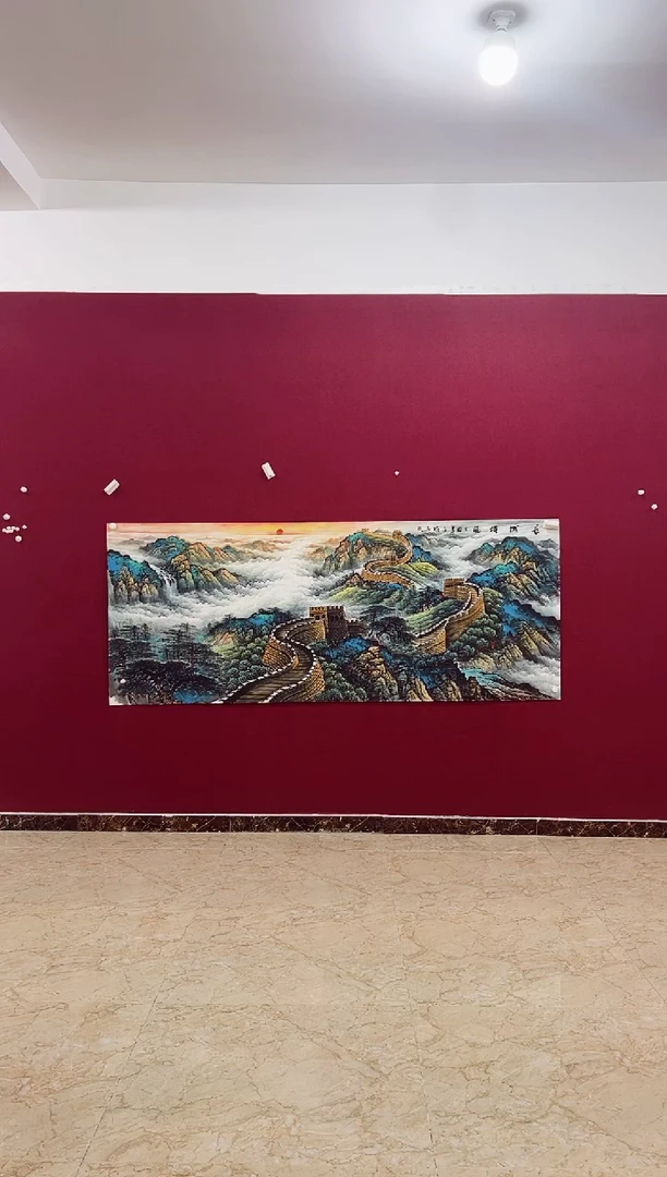 国画阳*师文娟的国画作