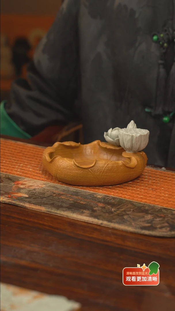 【闪购商品】纯手工莲花香插烟灰缸
