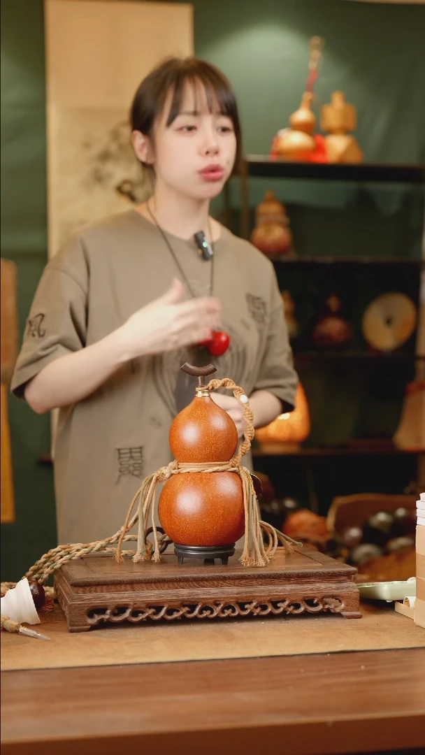 189号精品天然大漆酒葫芦一物一拍~