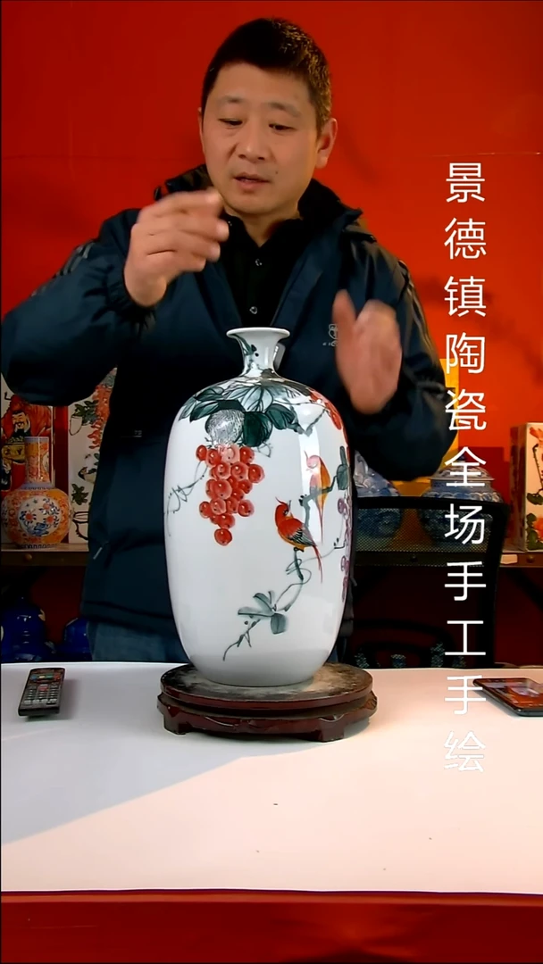 摆件陶瓷景德镇陶瓷 全场手工手绘