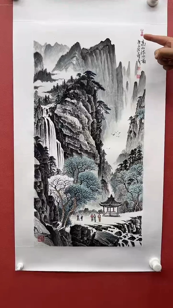 国画李耀春-2平尺-山水