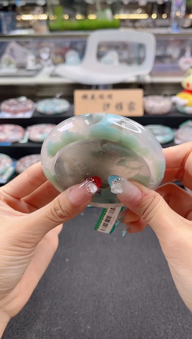 未镶嵌手镯石英质玉圈口（赠品镯心）