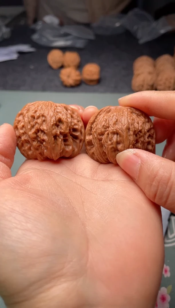 把件文玩核桃w271    磨盘    42尺