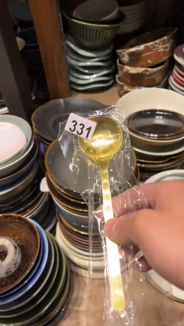 【闪购商品】瓷片331手工手作铜勺1个