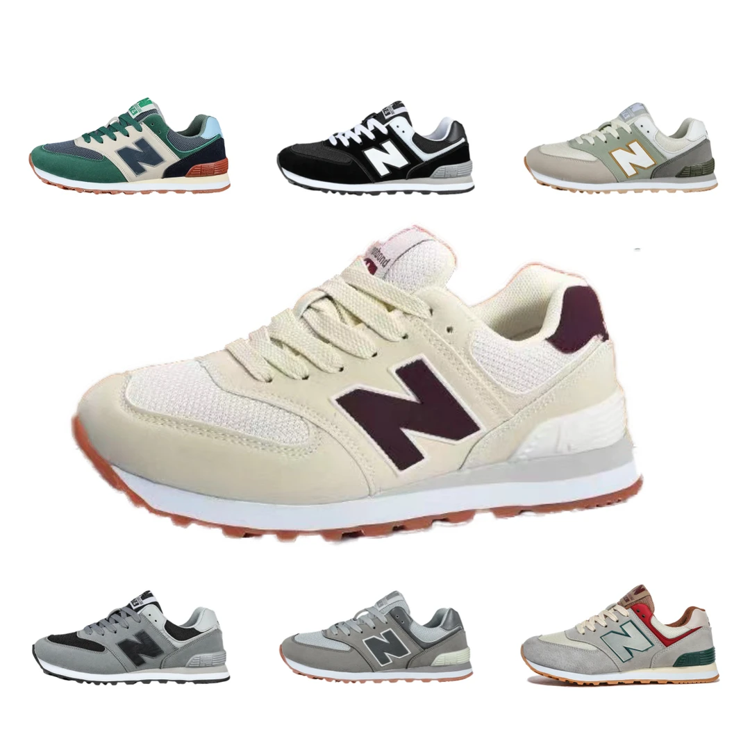 男女同款休闲运动鞋春秋新款N字时尚潮流百搭情侣跑步鞋574经典版