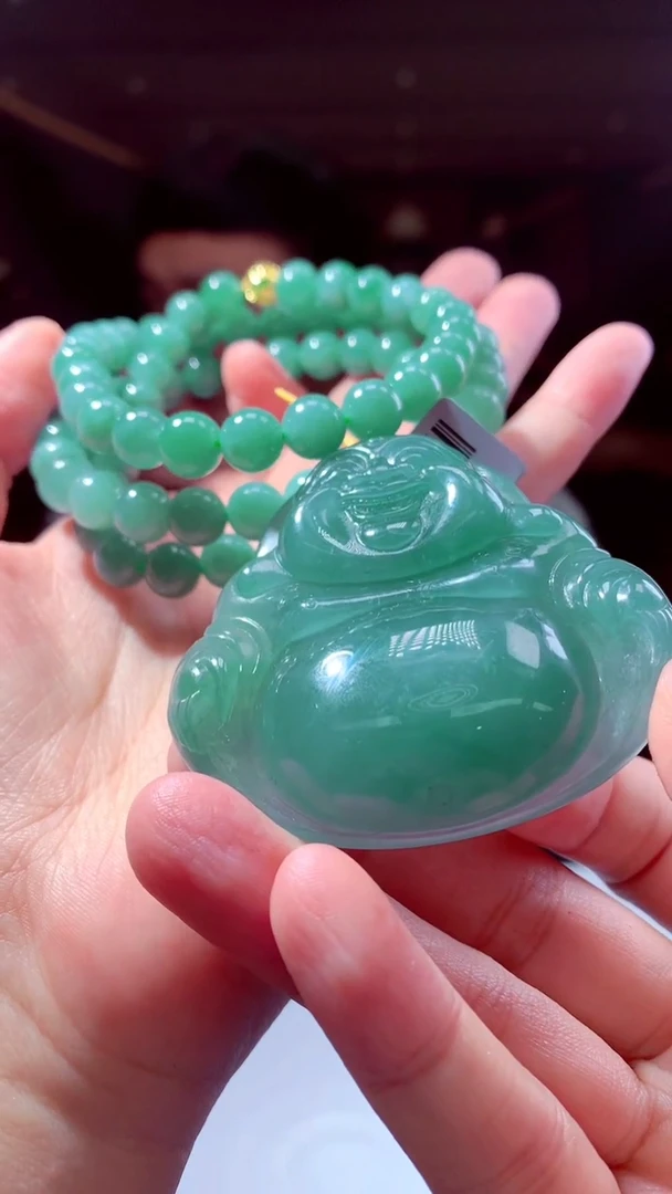 颈饰未镶嵌翡翠天然翡翠（拍一发一）