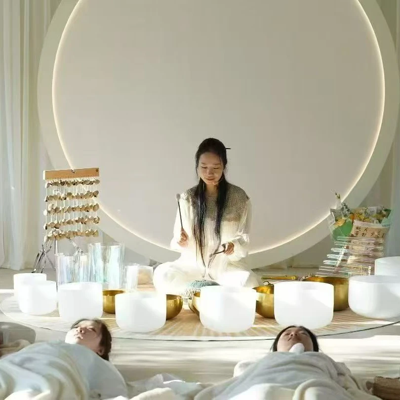 吉吉老师 专业水晶钵课程两天一夜吉吉老师亲自指导 从0-1