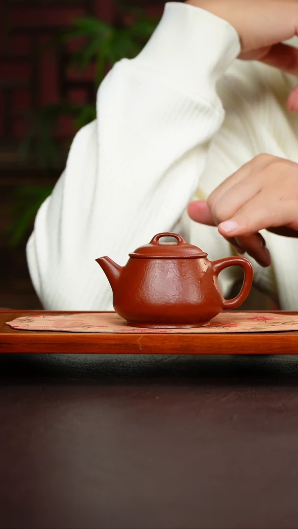 茶壶紫砂瓢饮 大红袍