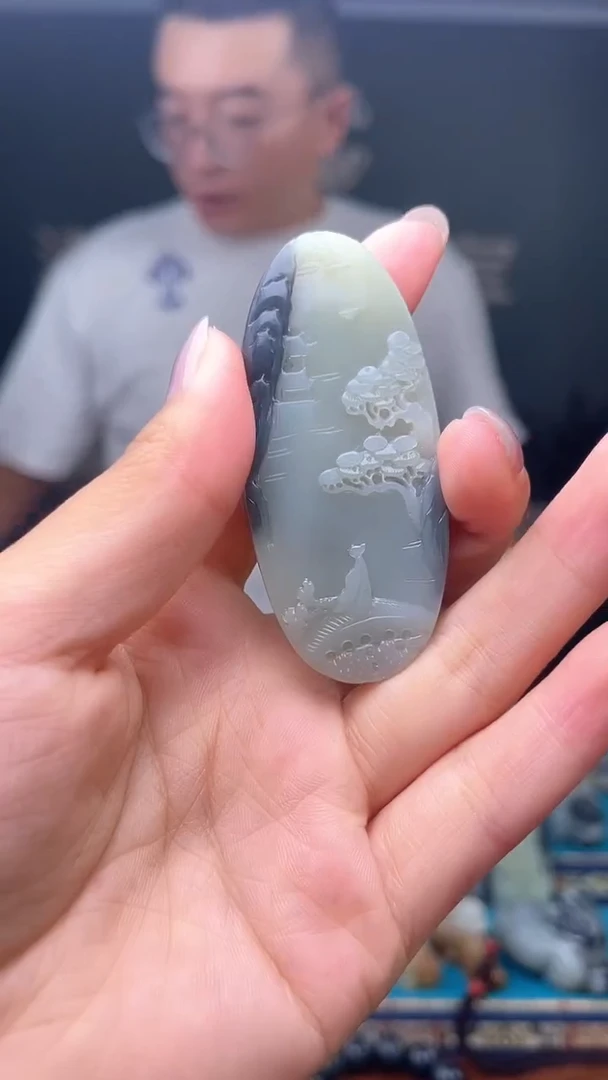 未镶嵌和田玉挂件1