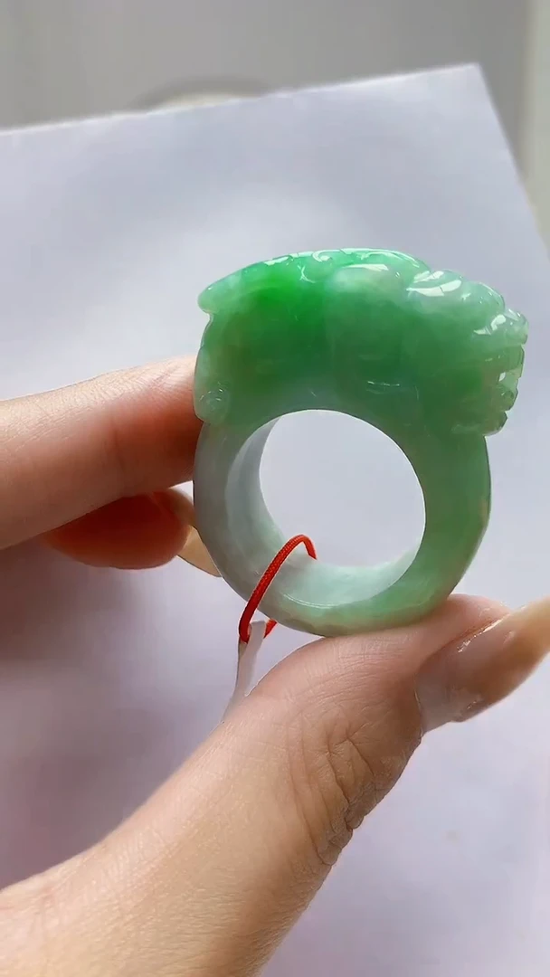 未镶嵌定制翡翠4812MM-毛货挂件77