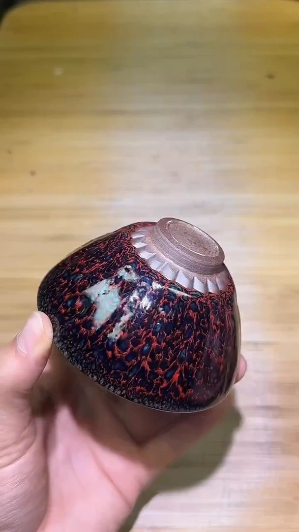 茶盏茶盏888888888葵口火麒麟