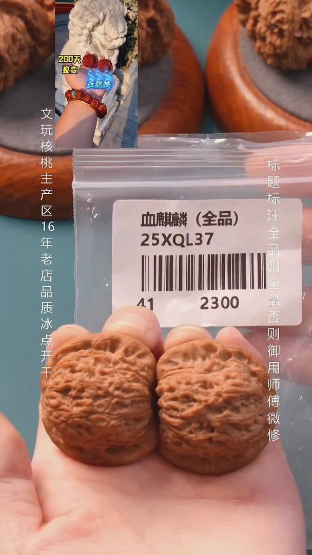 把件文玩核桃41血麒麟【全品】6号