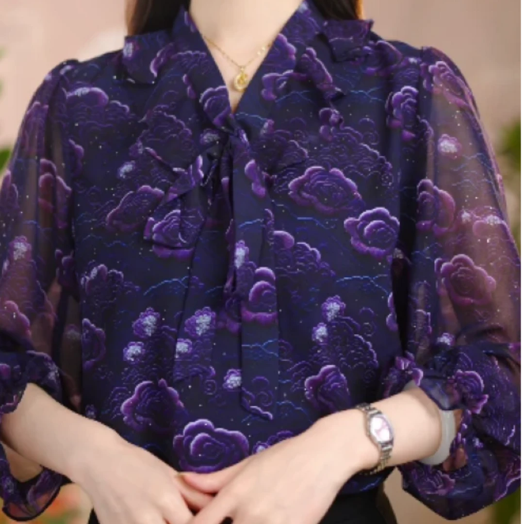 2025百搭质感洋气衬衫s时尚气质设计新款显瘦韩版设计感917