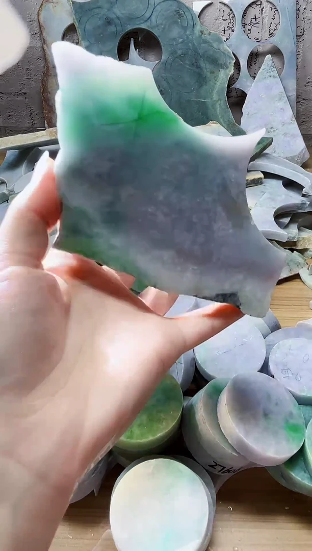 配石翡翠天然翡翠A货320