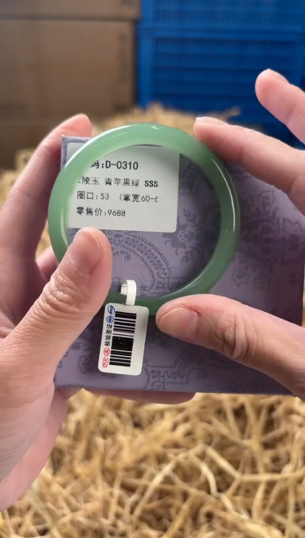 未镶嵌手镯石英质玉D-0310