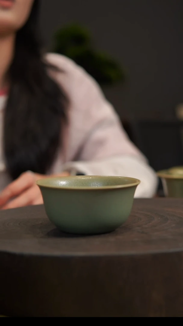 杯子鸡缸杯 汝州原产地  原矿老釉