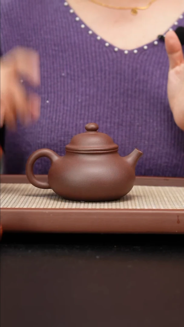 【闪购商品】紫砂茶壶全手工底曹清容天240