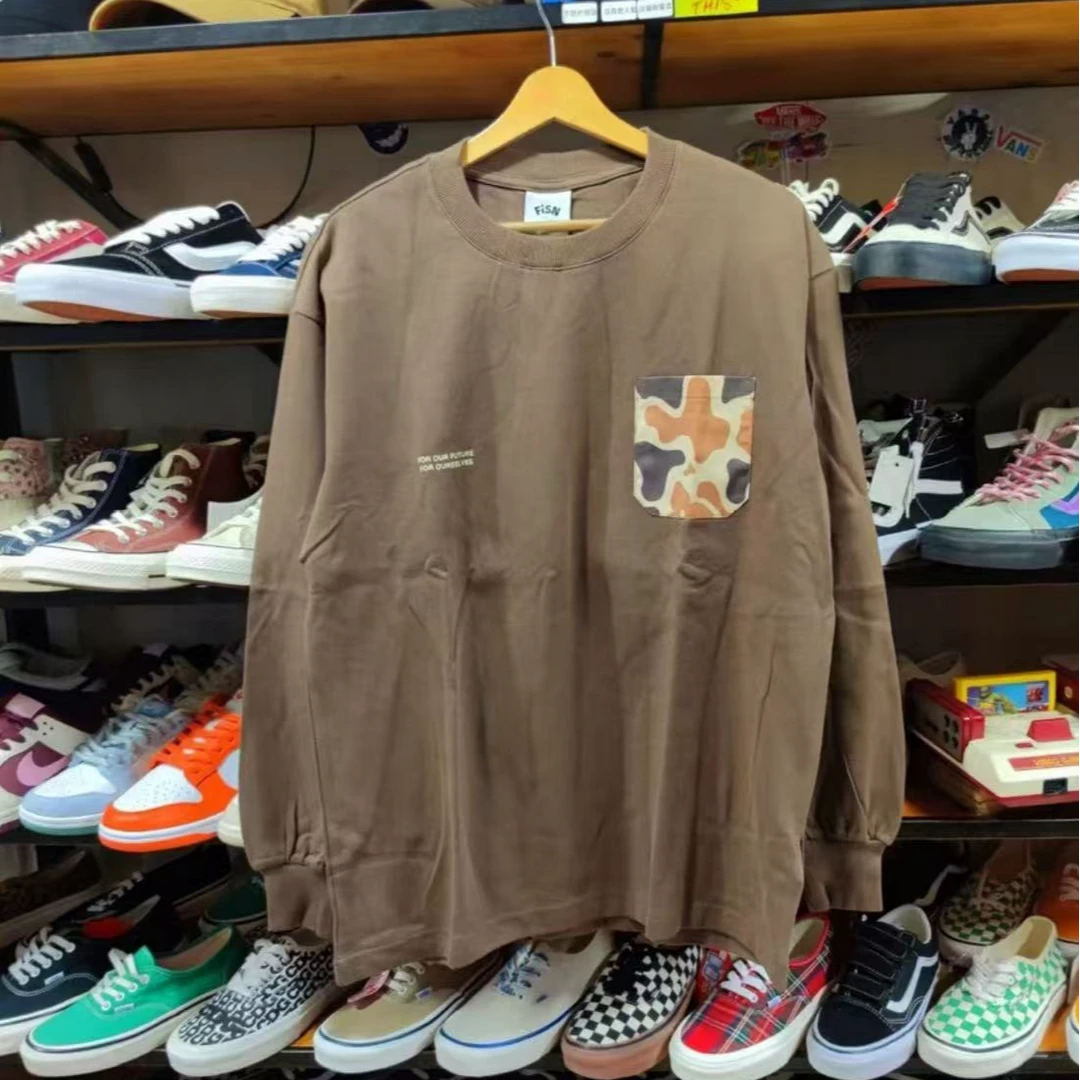 FISN 8.5棕色迷彩口袋 长袖 FISN075