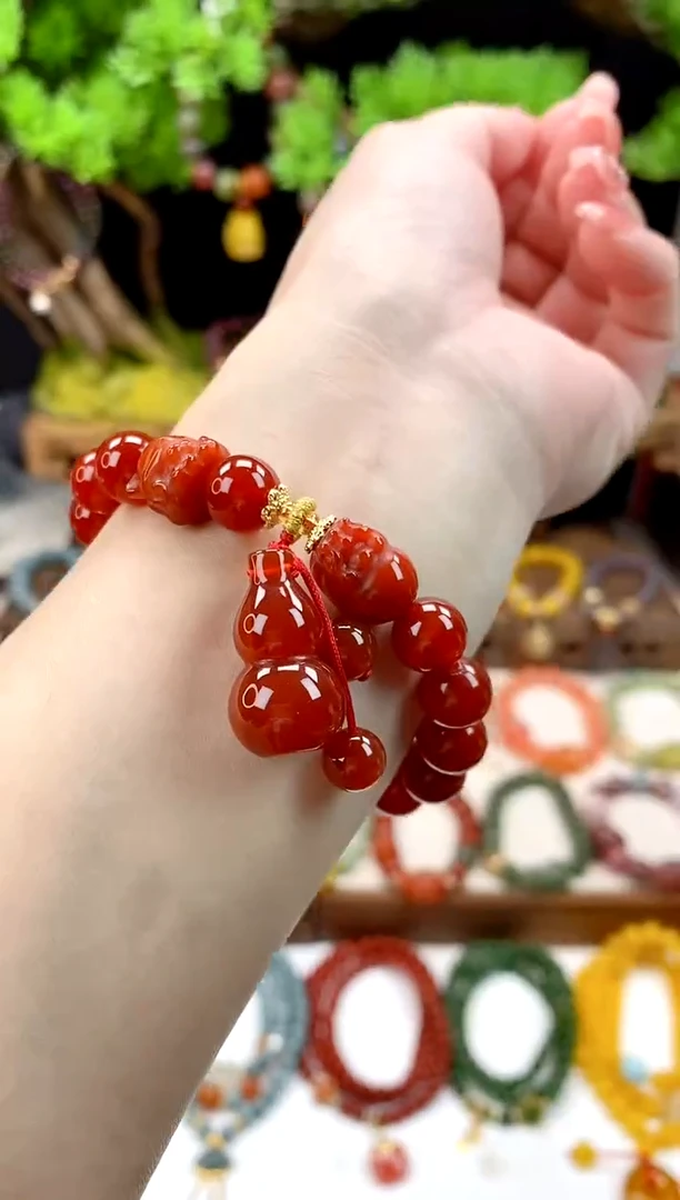未镶嵌玛瑙手饰葫芦999