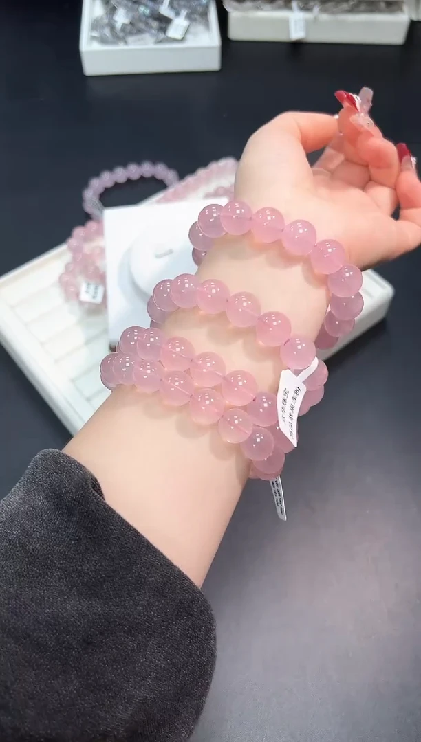 【闪购商品】水晶手串未镶嵌14R多样性发其一/1条12mm默认微瑕