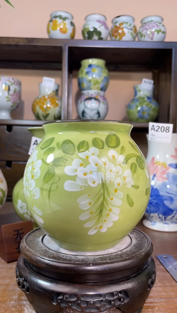 瓶景德镇手绘陶瓷花瓶 源头工厂