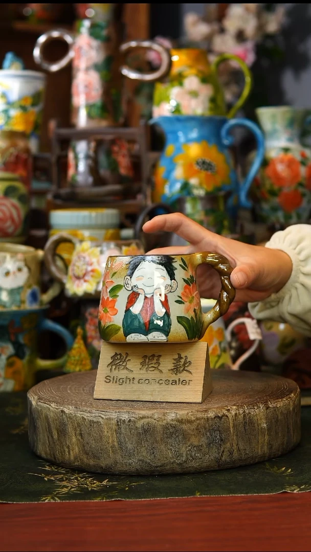 陶瓷33景德镇手工手绘釉下彩