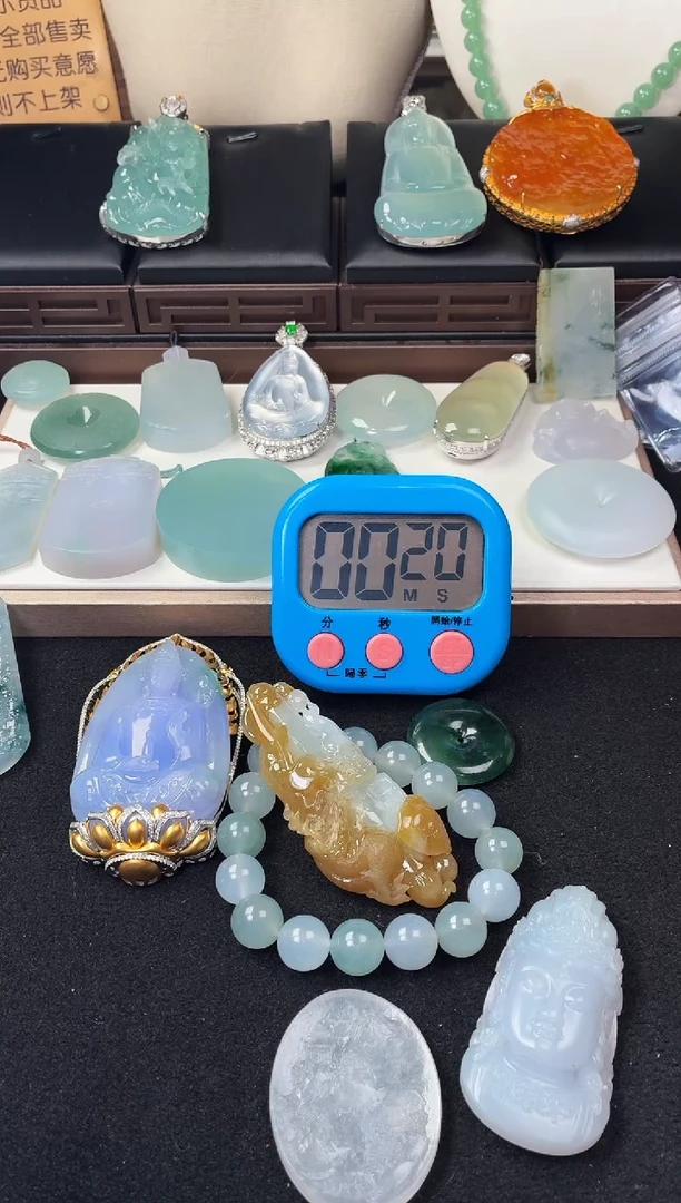 未镶嵌定制翡翠江*～S毛货不退不换