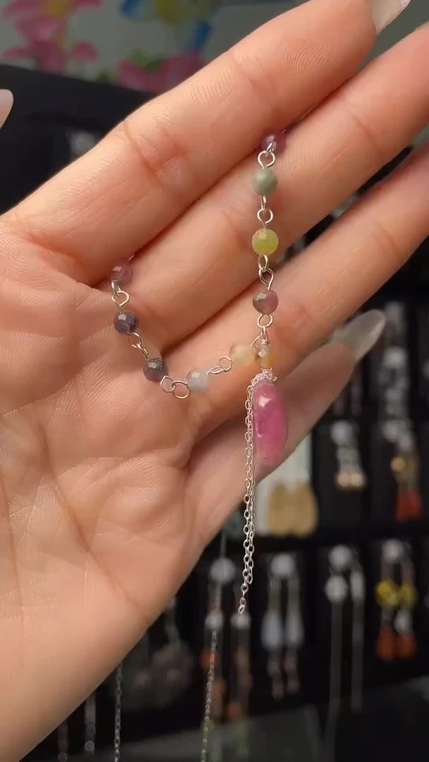 紫晶耳饰银S925镶嵌洛*熙 洛筱熙