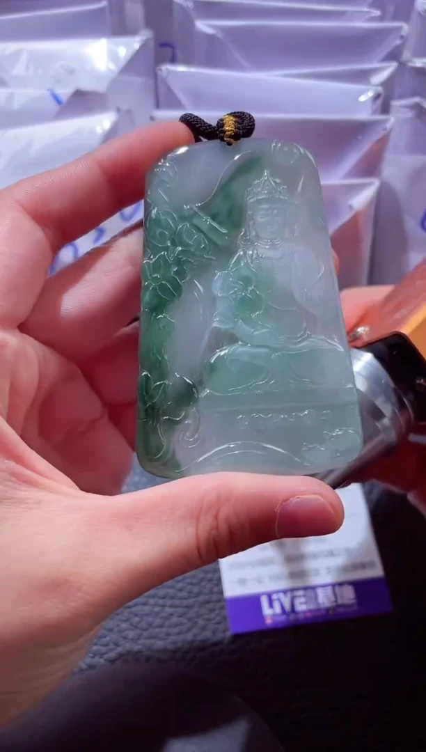 颈饰未镶嵌翡翠00003884大势至