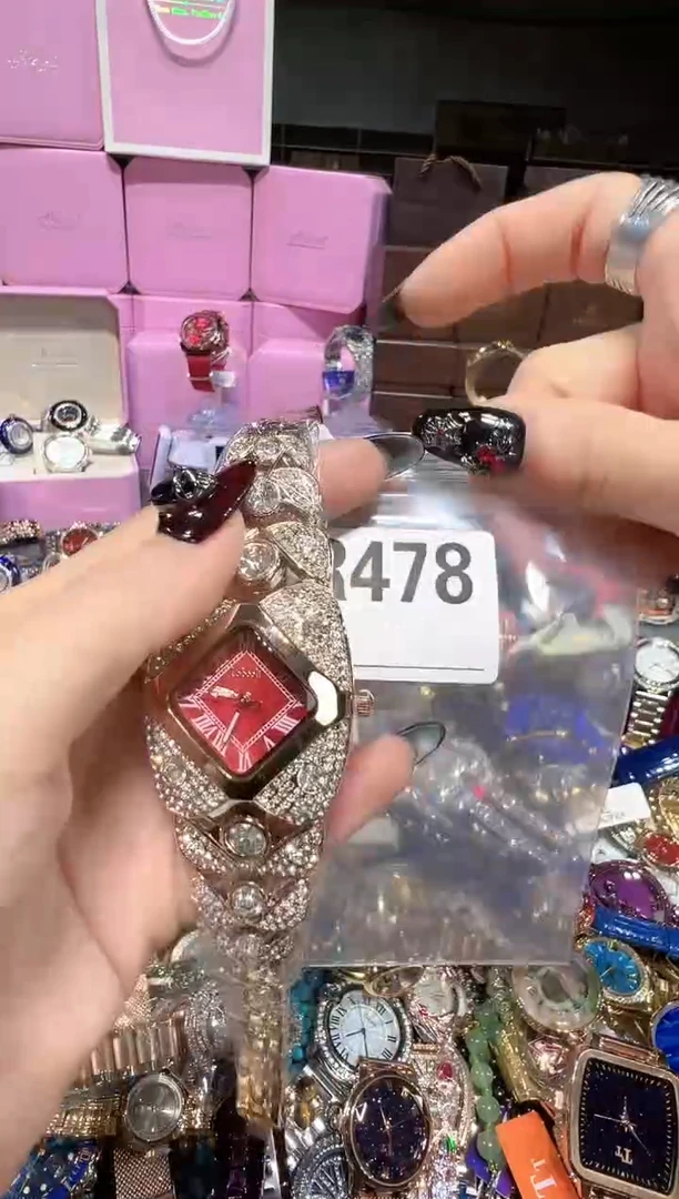 石英机芯不锈钢不锈钢直播定闪专用