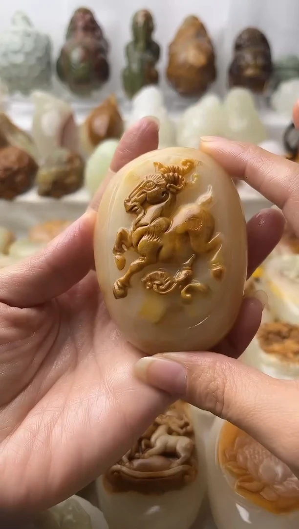 石材方解石棉纹正常不退换羊微瑕