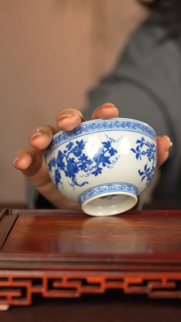【闪购商品】杯子刘建锋窑景德镇手工手绘陶瓷