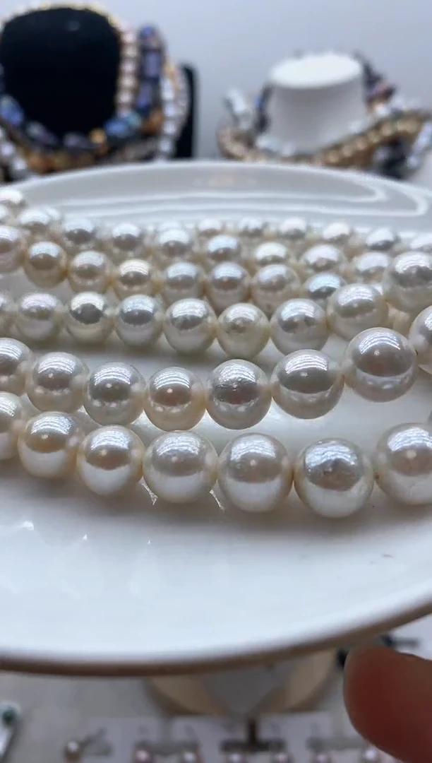 【闪购商品】淡水珍珠颈饰钛钢15