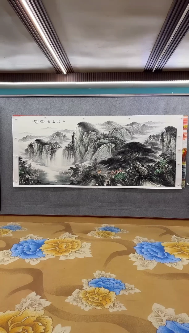 绘画忠*绘画xc邵明义-大丈二-国画