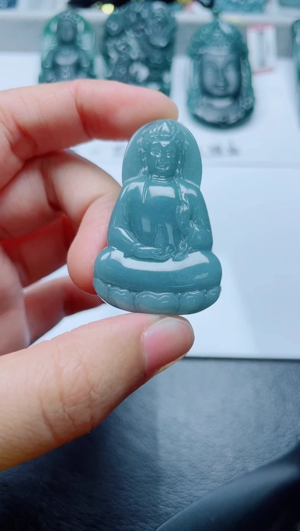 颈饰未镶嵌翡翠多样性发货随机发货-厚观音
