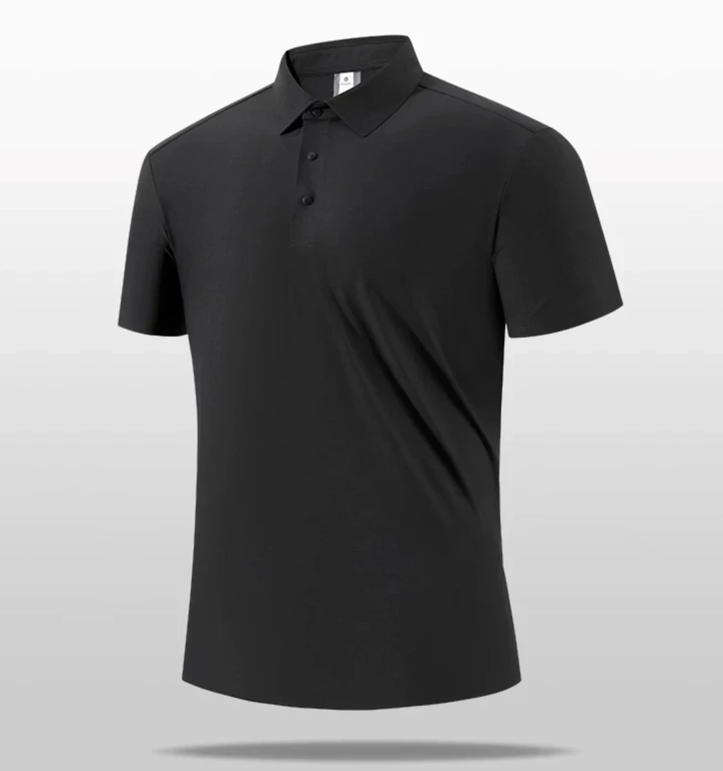 【S-海外撤柜】2025年夏季冰丝速干POLO短袖时尚S-V23