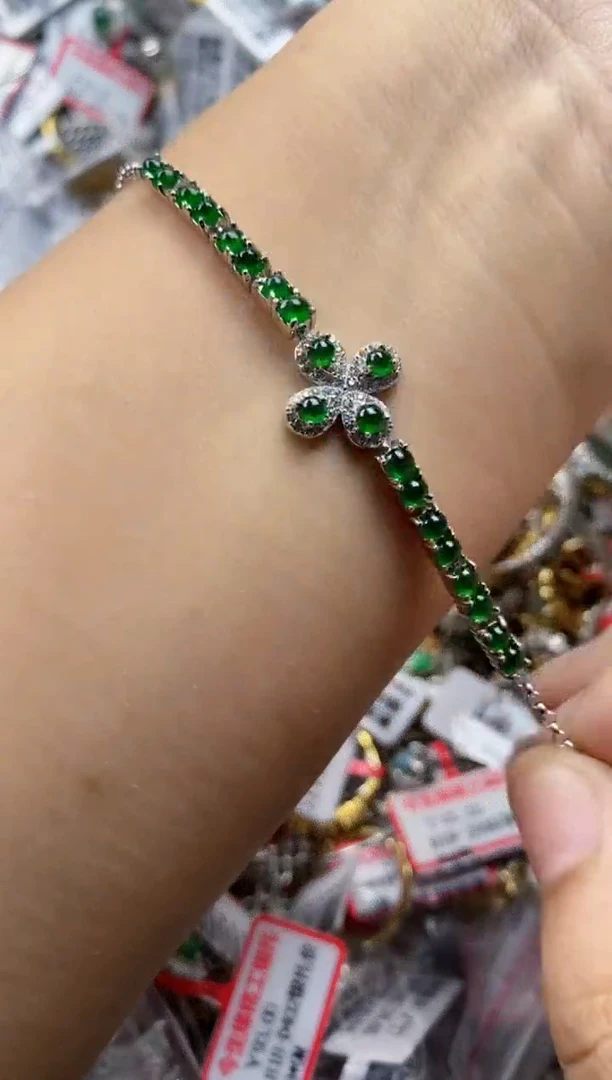 翡翠戒指银S925镶嵌111     8