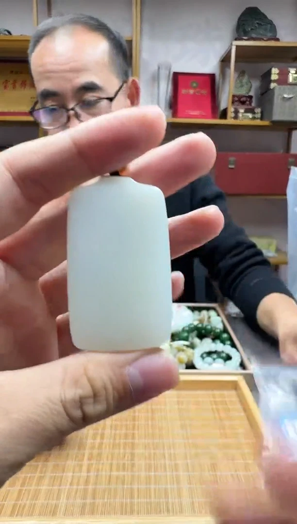 未镶嵌和田玉挂件风**舟3/5