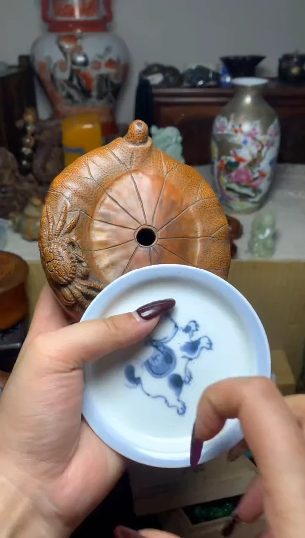 紫砂盖碗瓷器默认微瑕瓷器
