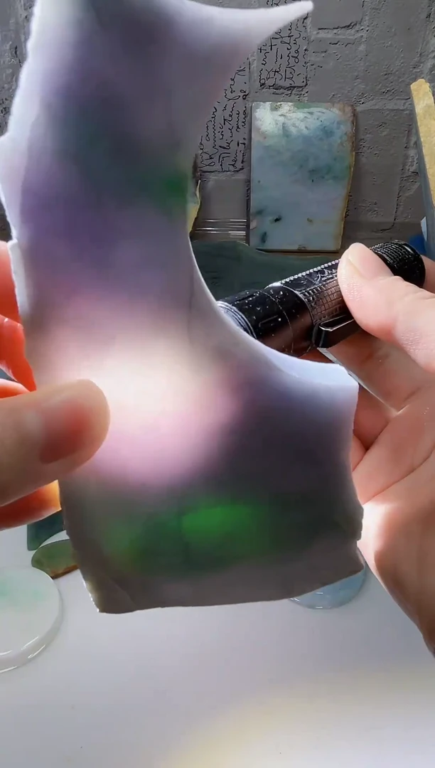 裸石翡翠天然翡翠A货余 南 708