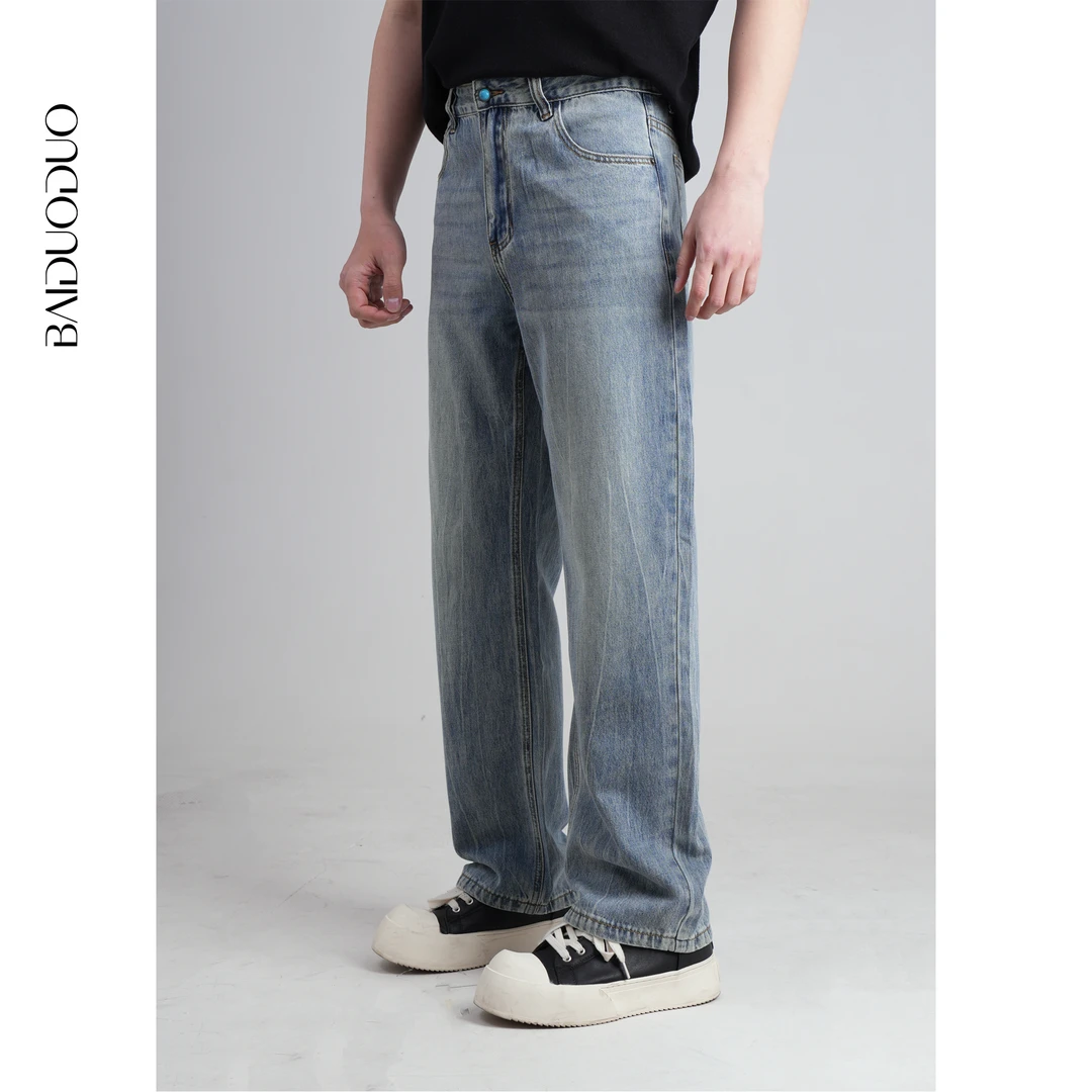 【白多多】春夏薄款「莱赛尔」牛仔裤透气舒适不闷汗时尚休闲百搭