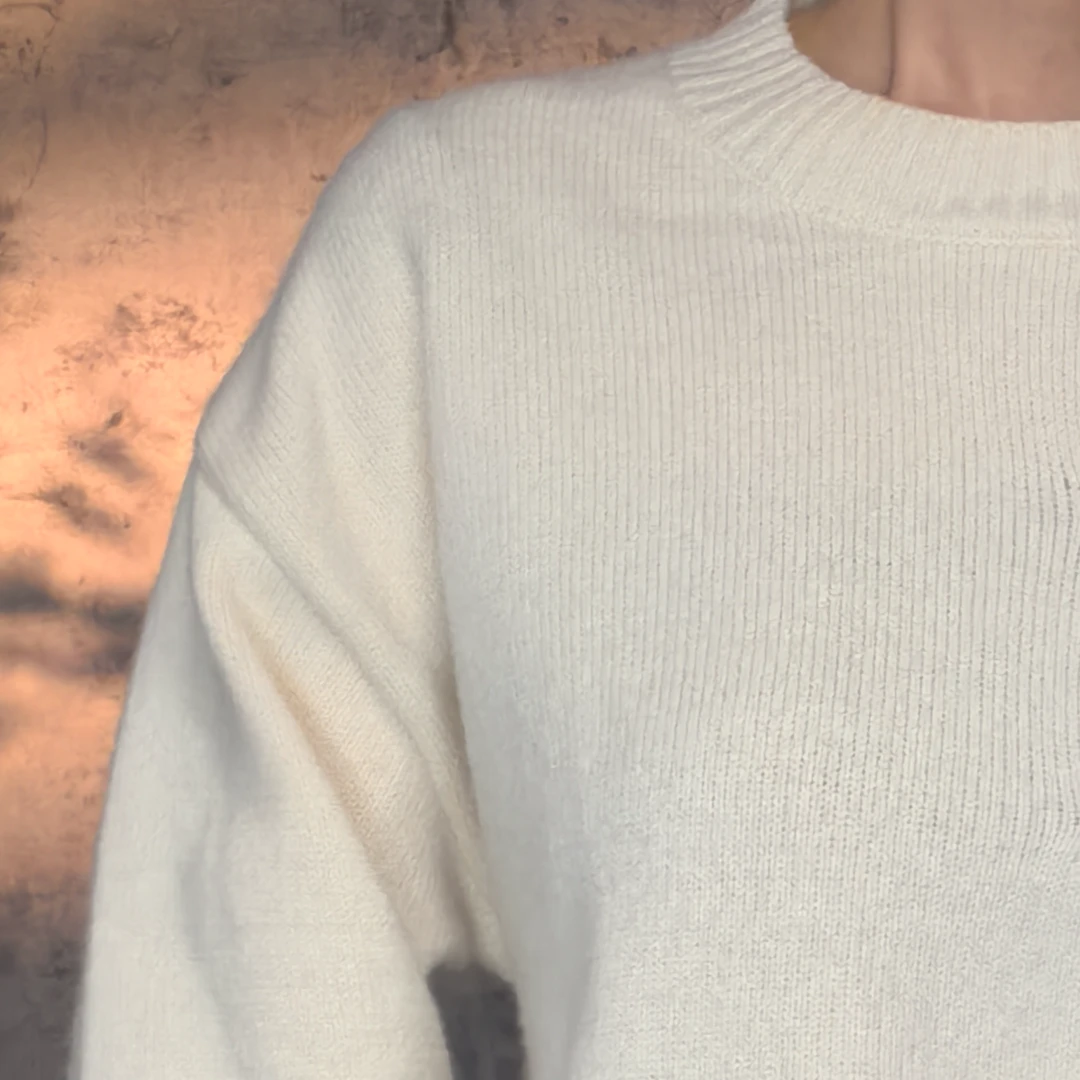 【万万专属】秋冬新款通用休闲男女百搭宽松提花针织衫W0042