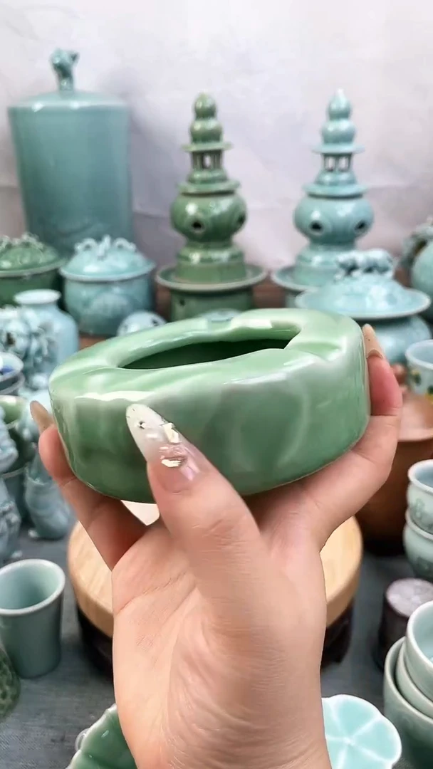 特价福利 微瑕 慧仙青瓷