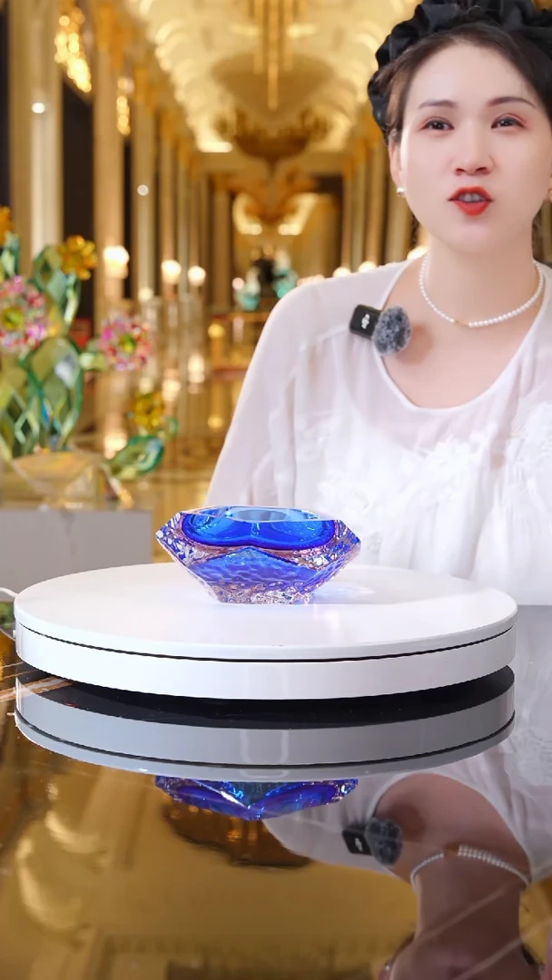 摆件AJ1011246琉璃艺术烟灰缸