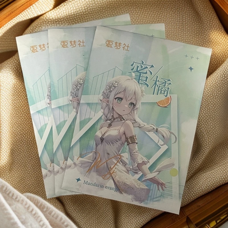 夏梦社《蜜橘》妹卡 动漫卡牌盲盒默认代拆！未成年禁止下单