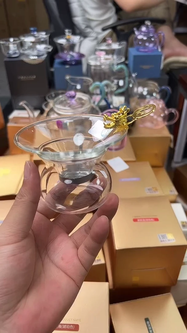 @@禾器晶彩金龙茶漏