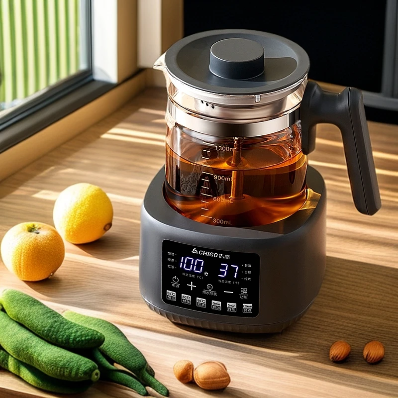志高煮茶器养生壶电热烧水壶调奶器家用加厚玻璃壶蒸汽除氯多功能