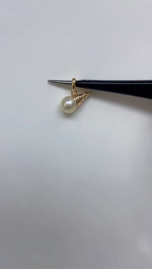 海水珍珠银S925镶嵌颈饰